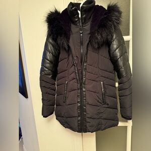 Noize - Women's Gigi Mid-Length Parka in Black, Med, NWT